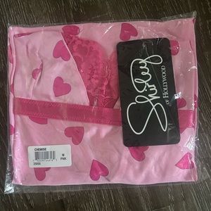 Pink Heart Lingerie Chemise